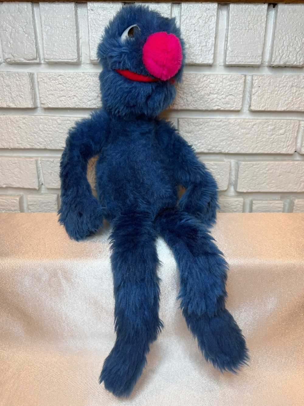 Vintage Sesame Street Grover Plush Doll